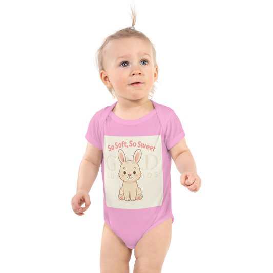 Baby Short Sleeve Bodysuit | Rabbit Skins 4400