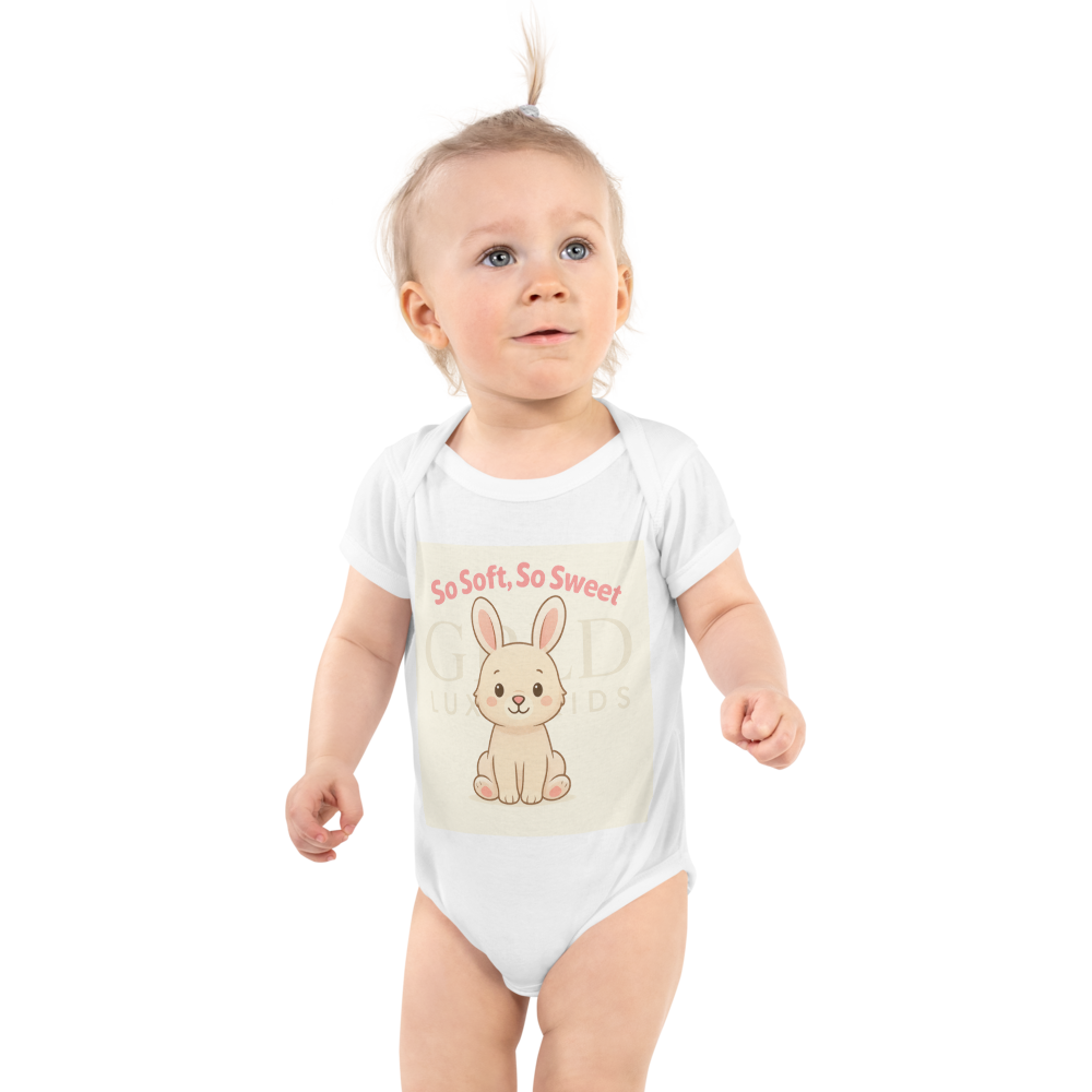 Baby Short Sleeve Bodysuit | Rabbit Skins 4400